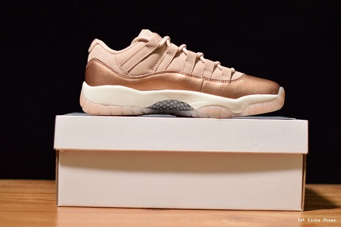 1st Kicks Low Air AH7860-105 Gold Rose Jordan GS 11 0813